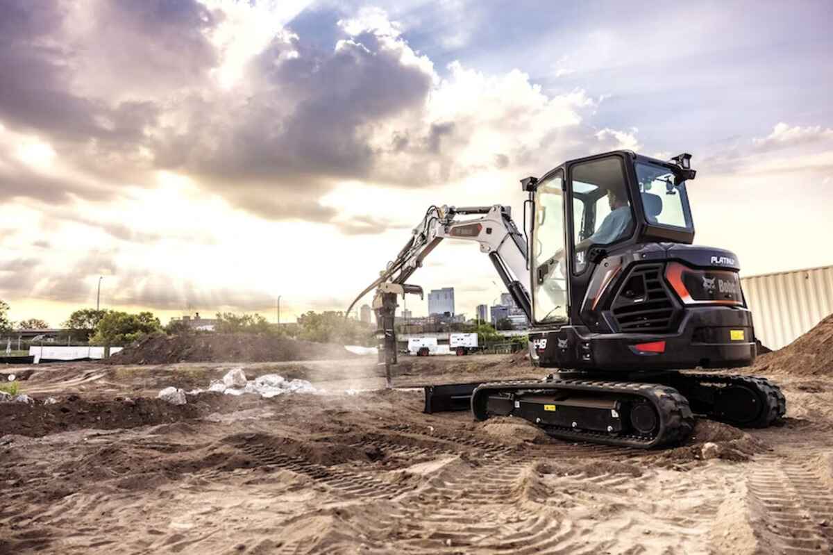 Digging in Style: Bobcat Unveils Platinum E48 Compact Excavator