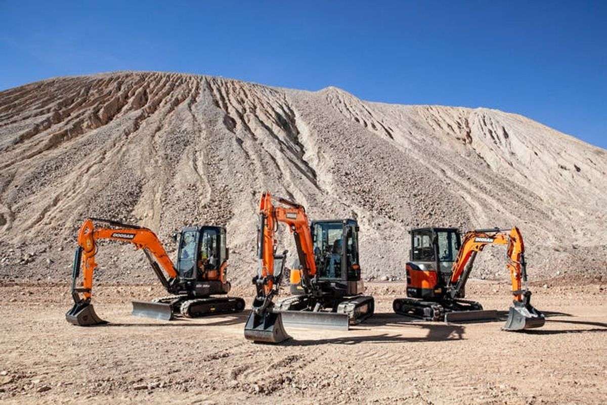 Doosan Launches New Lineup Of Compact Excavators For U.S.