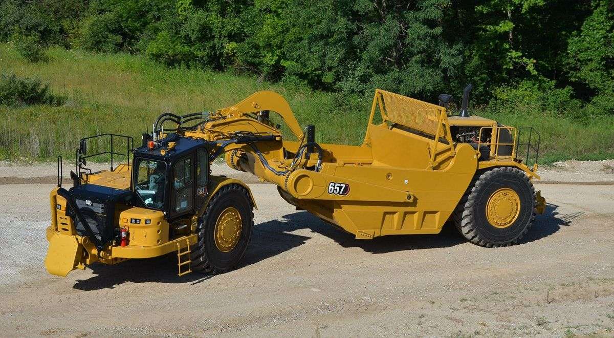 It's Back!: Caterpillar Reintroduces 651 Wheel Tractor Scraper