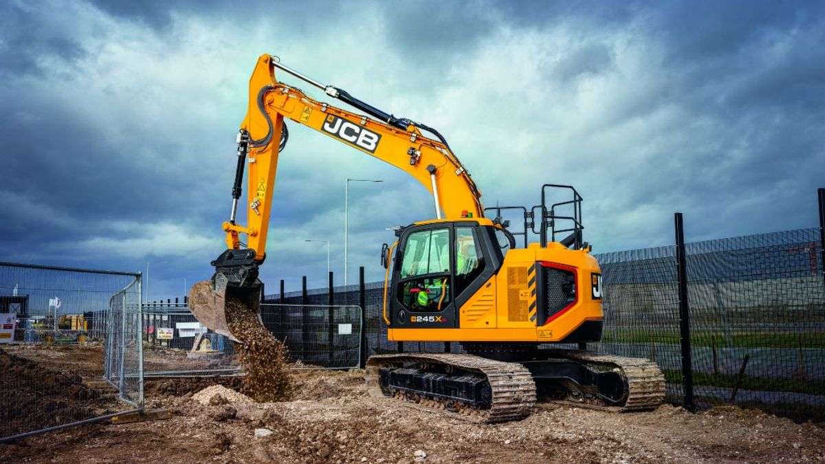 JCB Adds First Reduced Swing Machine To X-Series Excavator Line